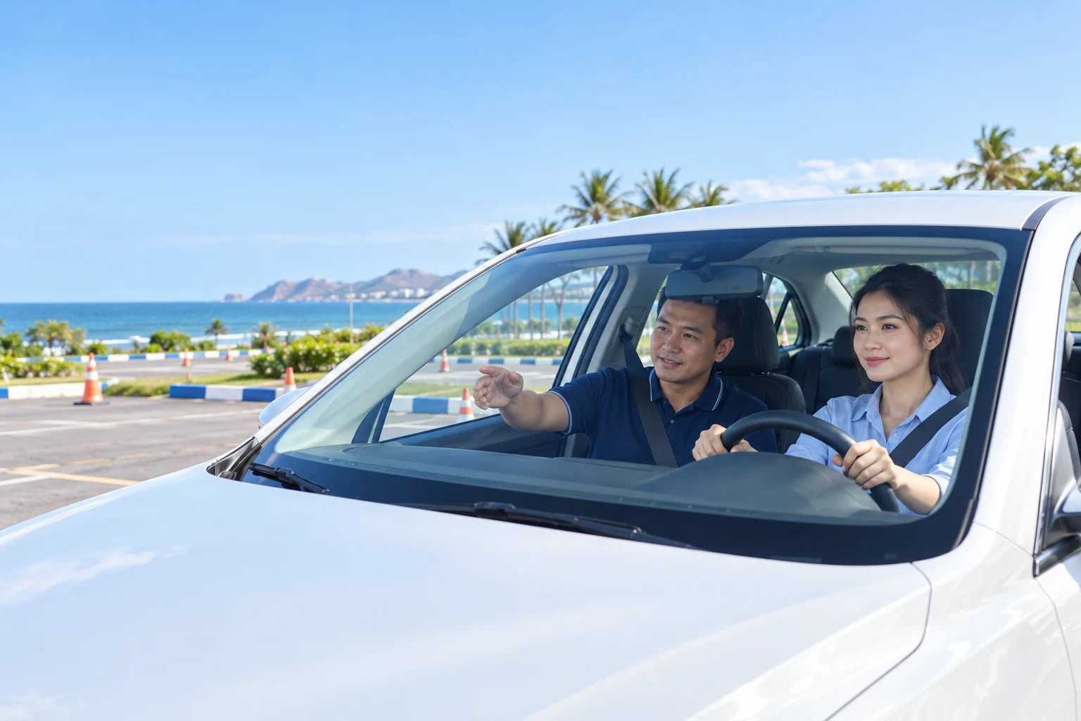 Ảnh minh họa học lái xe AZ